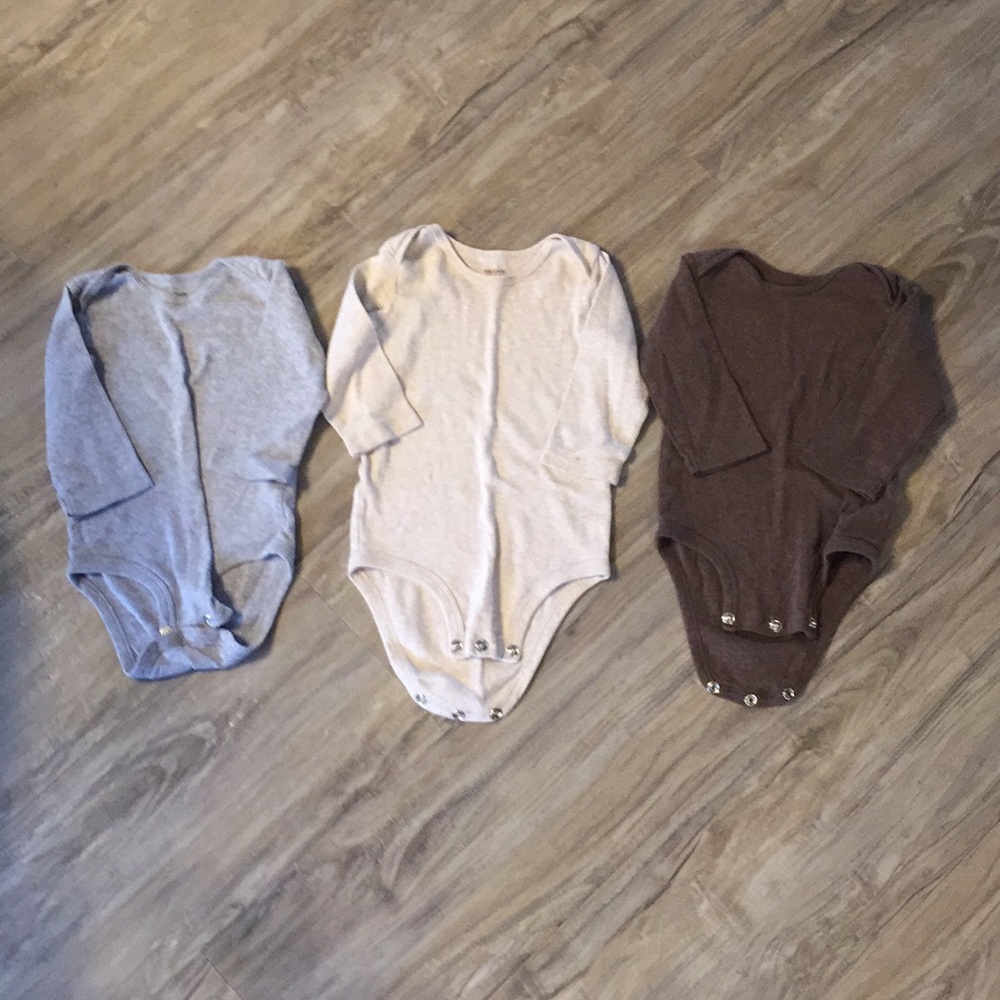 9Mo. Plain long sleeve T Bundle